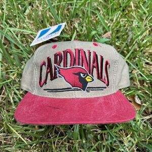 Vintage‎ Logo 7 Arizona Cardinals SnapBack Hat Cap NFL Football - NWT